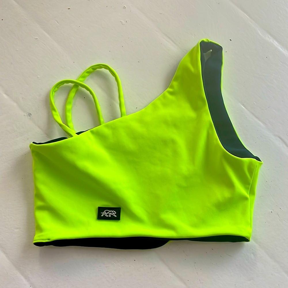 TigerFriday💚💙 Reversible Crop Top💙💚